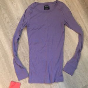 Periwinkle, long sleeve, T-shirt from AEO
